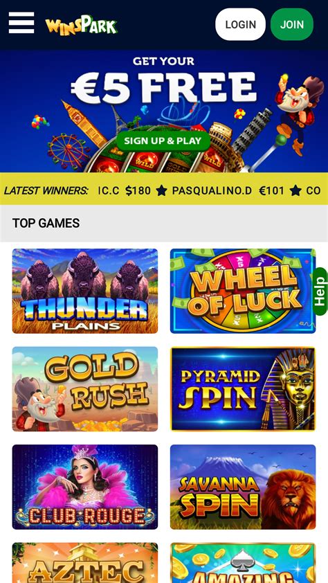 Winspark casino download